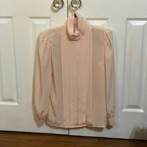 Vintage Pink Blouse
